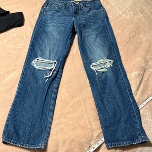 Levi low pro straight denim size 26
